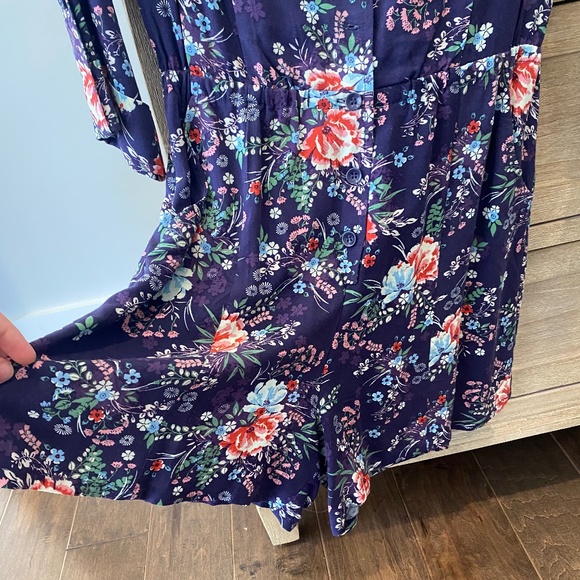 Mod cloth XS floral shorts romper - Picture 4 of 5